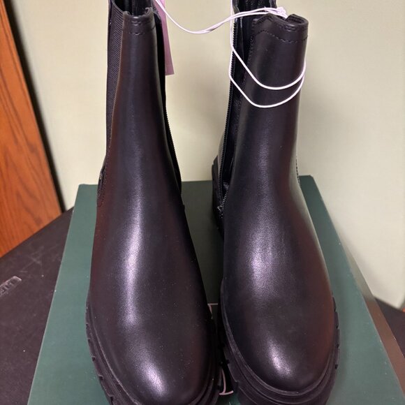 NWT Wild Fable Womens Sterling Chelsea Boots Black Size 10 - Picture 2 of 5